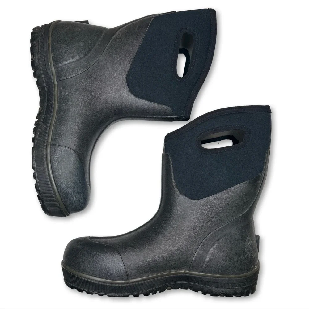 Bogs Boots Men's Ultra Mid 51407-001‎ Waterproof Winter & Rain Black Size 11